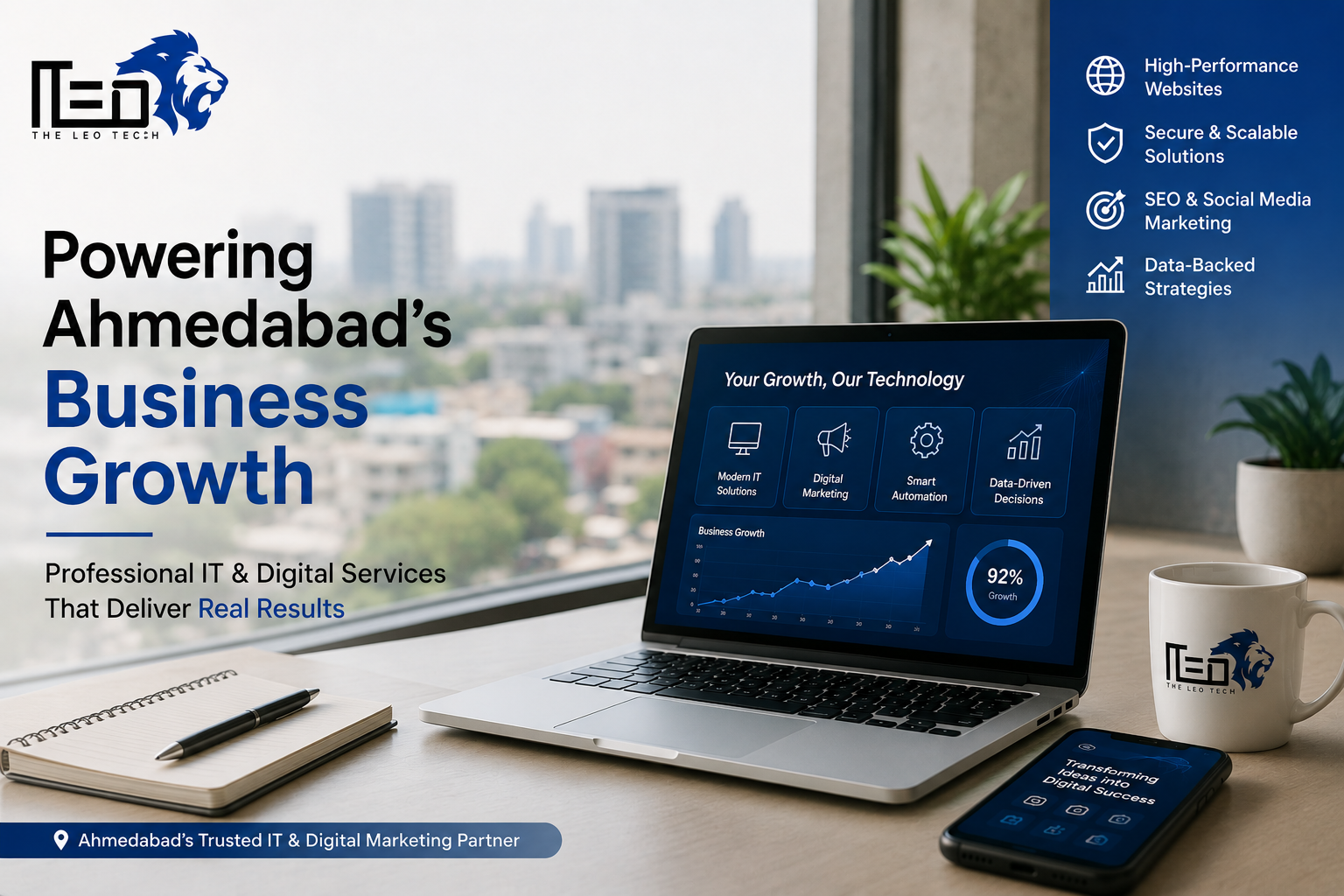 Why Businesses Need Professional IT & Digital Services in Ahmedabad